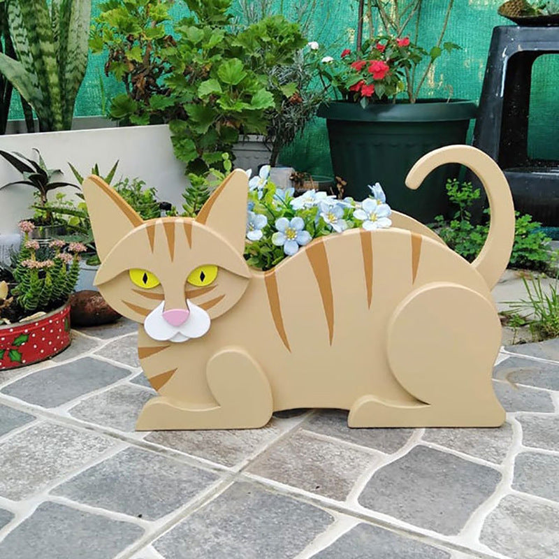 Rootly lightweight PVC cat planter